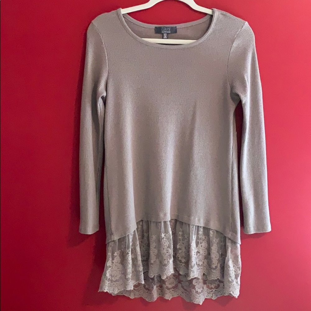 GRAY for Saks Fifth Avenue Tunic